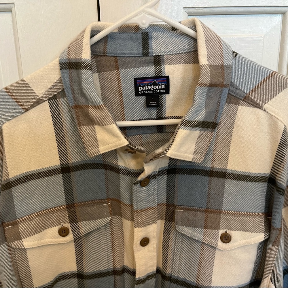 NWOT Patagonia Fjord Flannel - L